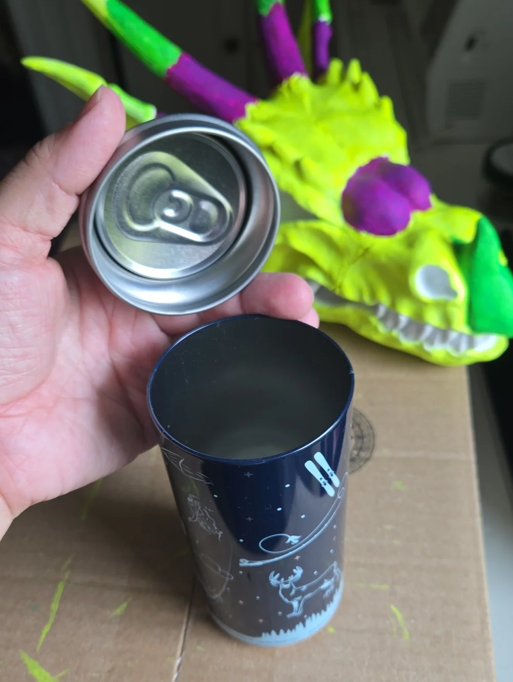 YETI Stash Can - Navy Space Design